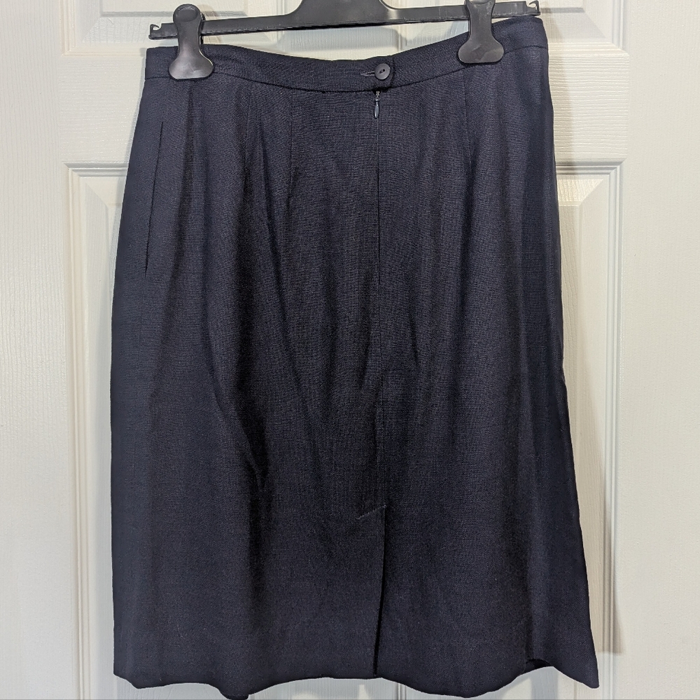 Lands' End Women's Black Skirt